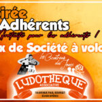 Soirée Jeux de société - Mois des MASQUES - Réservé aux Adhérents